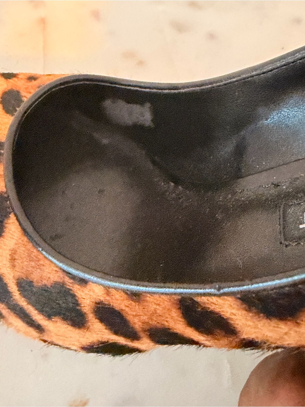 Nine West Leopard-Print Pointed Toe High Heels - Black & Brown - Picture 4 of 5